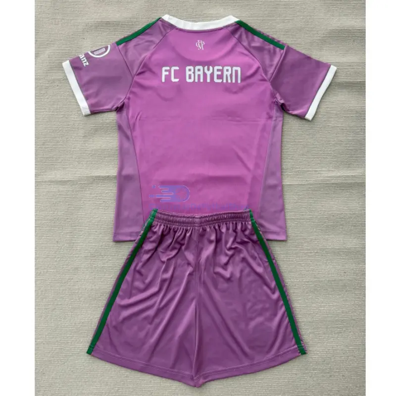 Camiseta de Portero Bayern Múnich 2026/2027 2ª Equipación Morado Niño Kit
