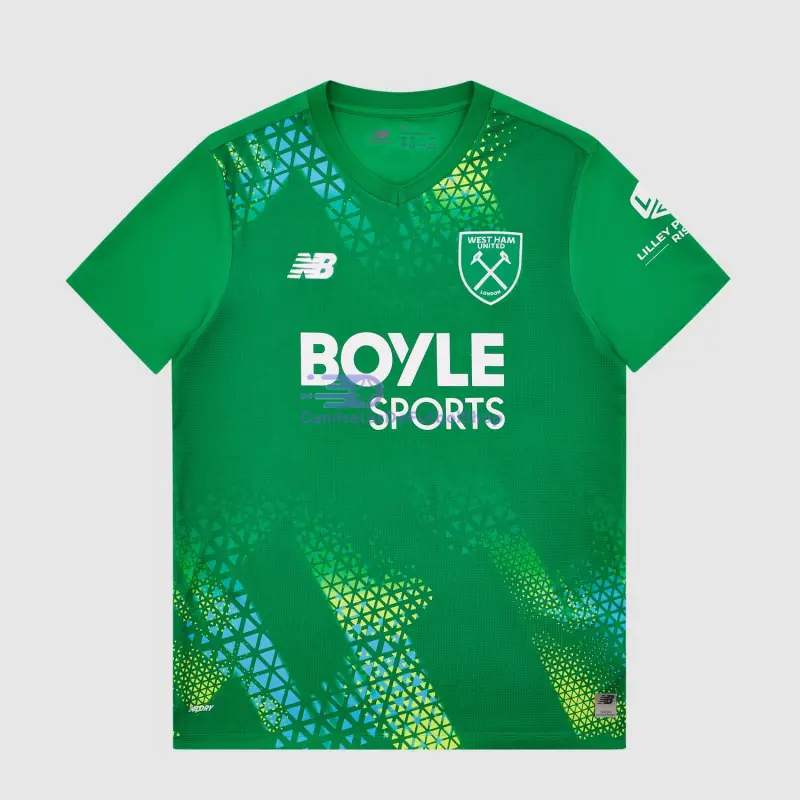 Camiseta de Portero West Ham United 2026/2027 1ª Equipación Verde