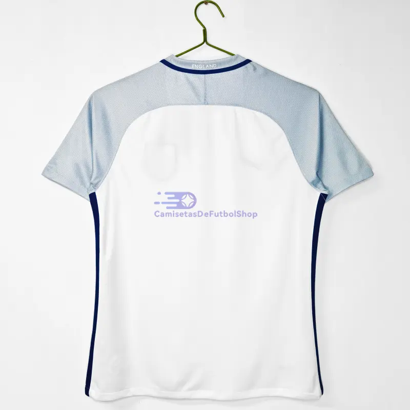 Camiseta Inglaterra 2016 1ª Equipación Retro Blanco