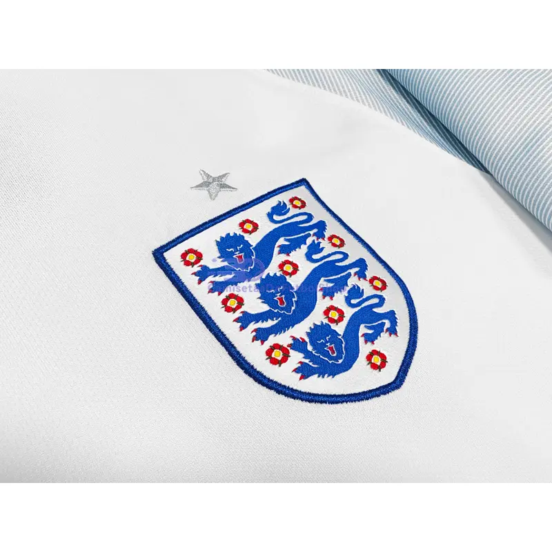 Camiseta Inglaterra 2016 1ª Equipación Retro Blanco