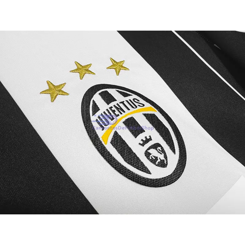Camiseta Juventus 2016/2017 1ª Equipación Retro Negro/Blanco