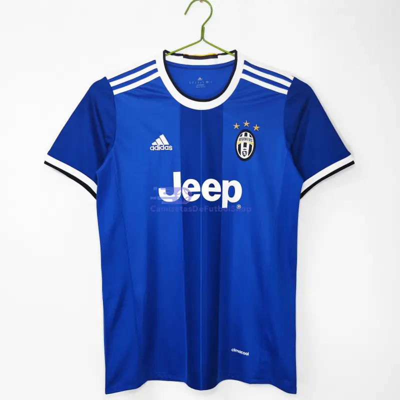 Camiseta Juventus 2016/2017 2ª Equipación Retro Azul