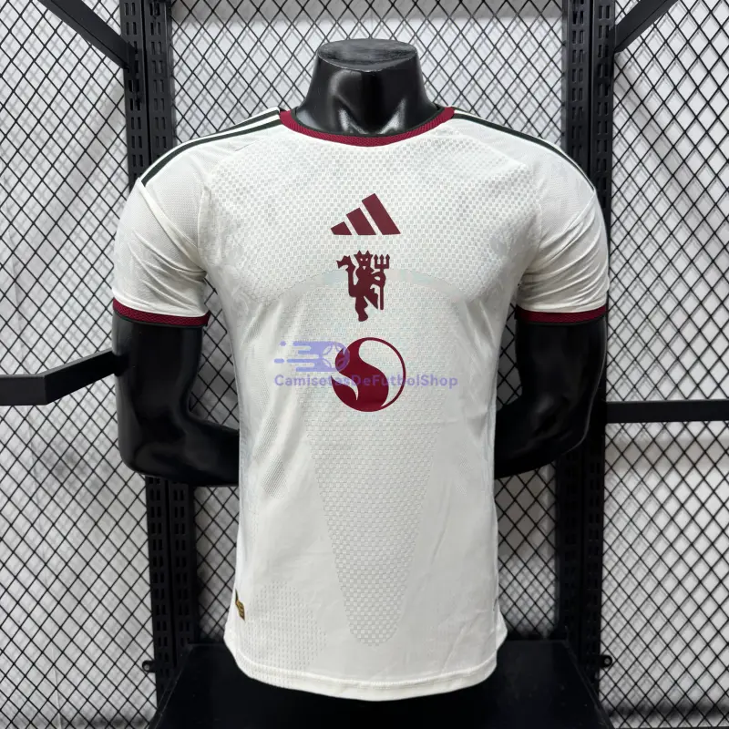 Camiseta Manchester United 2026/2027 3ª Equipación Blanco (EDICIÓN JUGADOR)