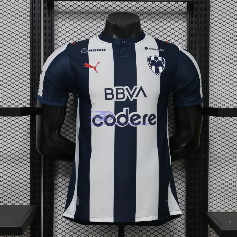 Camiseta Monterrey 2026/2027 1ª Equipación Azul Marino/Blanco (EDICIÓN JUGADOR)