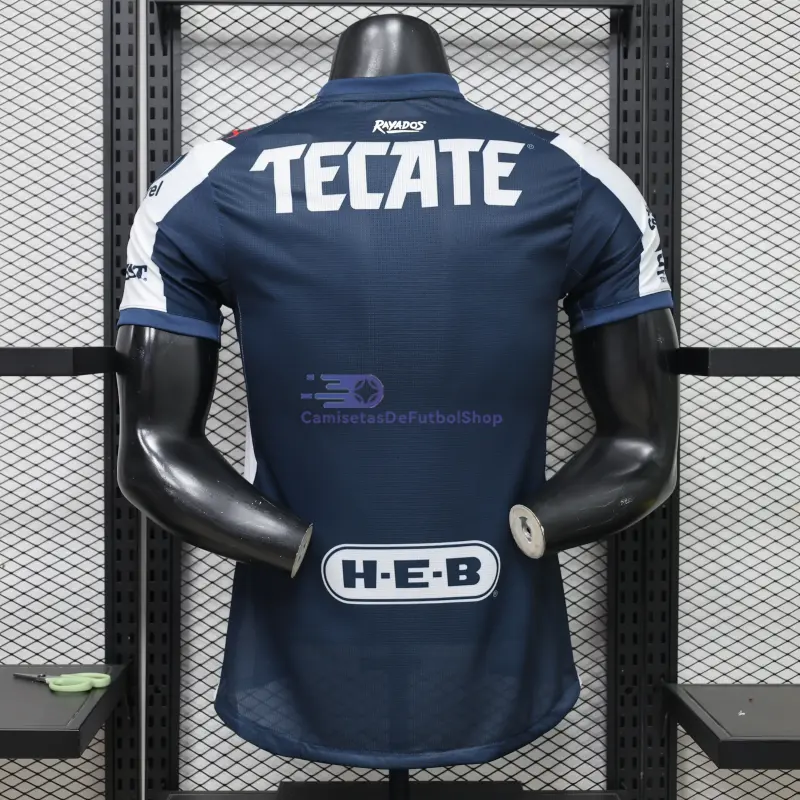 Camiseta Monterrey 2026/2027 1ª Equipación Azul Marino/Blanco (EDICIÓN JUGADOR)
