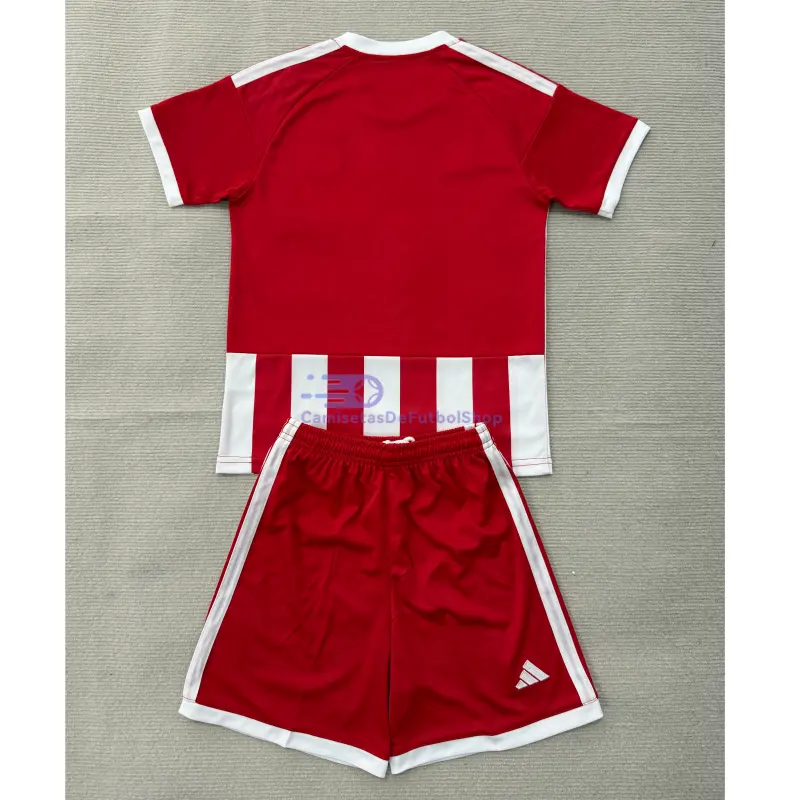 Camiseta Olympiakos 2026/2027 1ª Equipación Rojo/Blanco