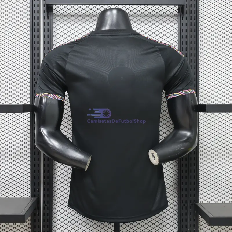 Camiseta Olympique De Lyon 2026/2027 3ª Equipación Negro (EDICIÓN JUGADOR)