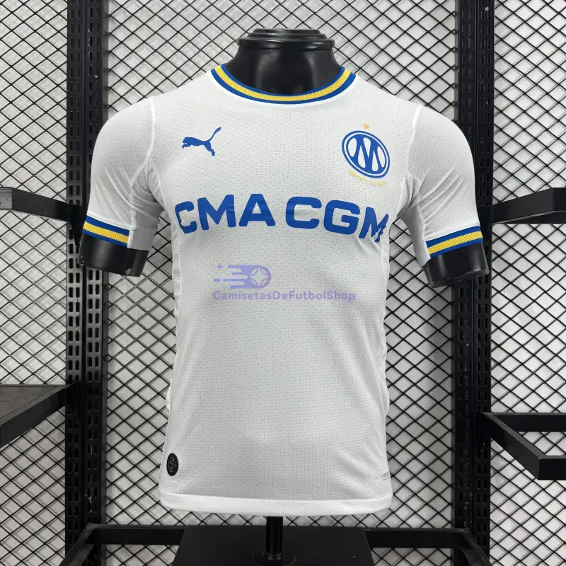Camiseta Olympique Marsella 2026/2027 1ª Equipación Blanco (EDICIÓN JUGADOR)