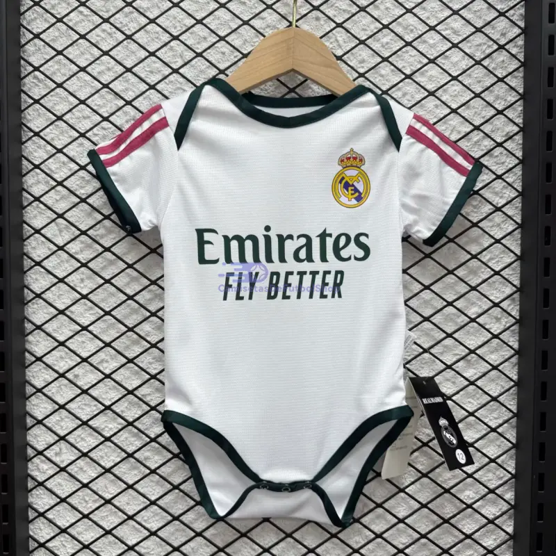 Camiseta Real Madrid 2026/2027 1ª Equipación Blanco Baby