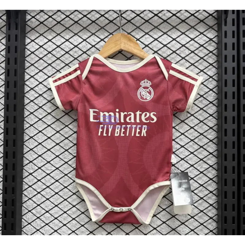 Camiseta Real Madrid 2026/2027 3ª Equipación Rosa Baby