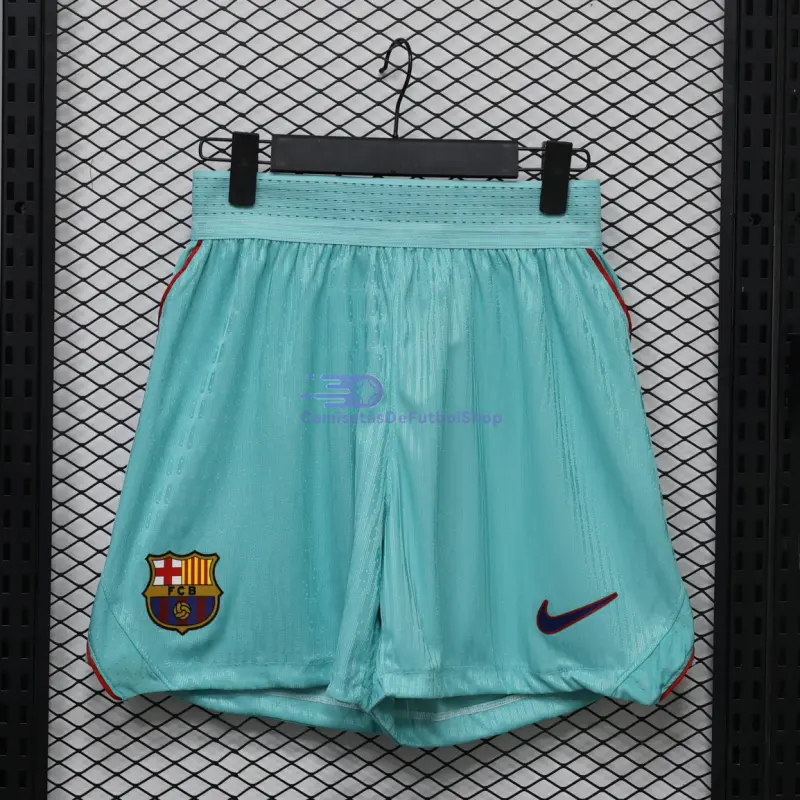 Pantalón Corto Barcelona 2026/2027 3ª Equipación Verde (EDICIÓN JUGADOR)