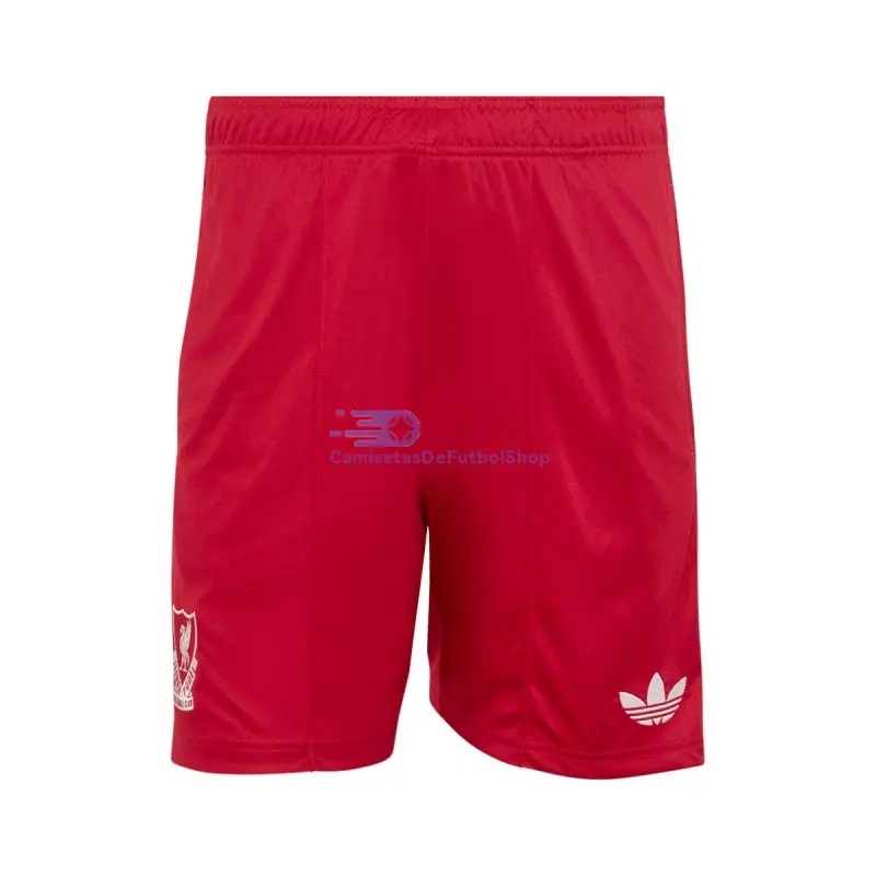 Pantalón Corto Liverpool 2026/2027 2ª Equipación Rojo