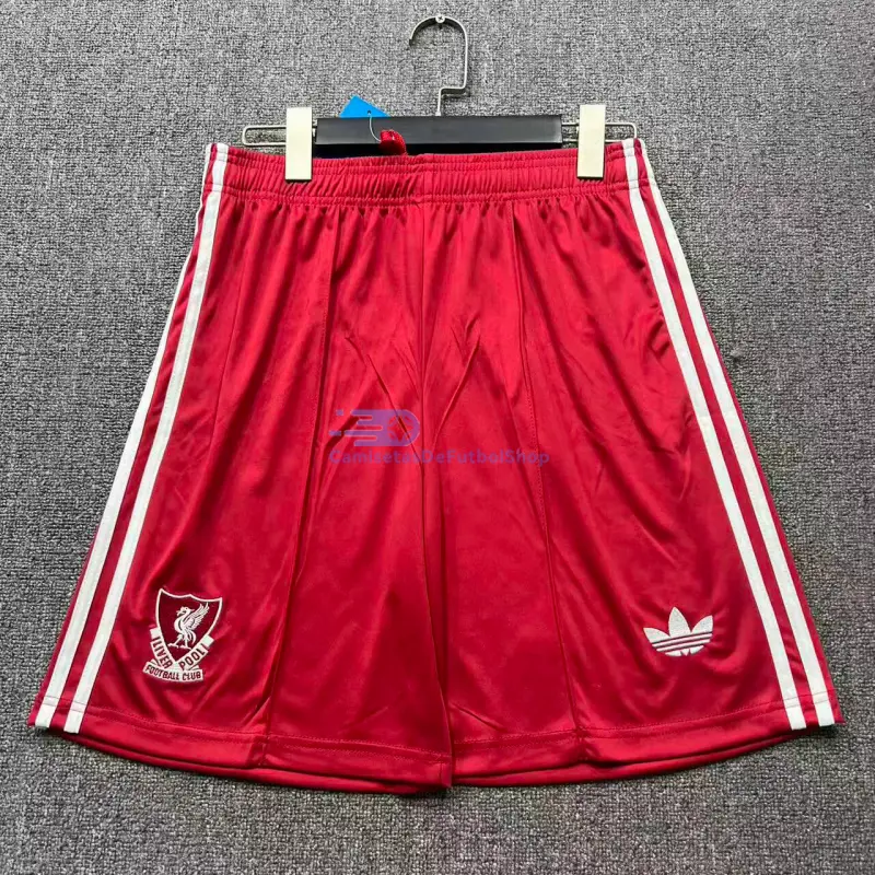 Pantalón Corto Liverpool 2026/2027 2ª Equipación Rojo