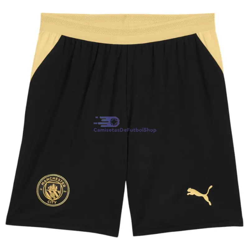 Pantalón Corto Manchester City 2026/2027 2ª Equipación Negro