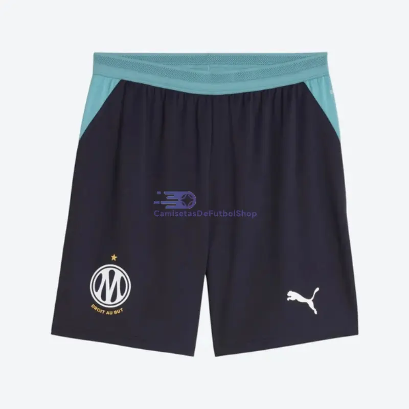 Pantalon Corto Olympique Marsella 2026/2027 2ª Equipación Azul Marino