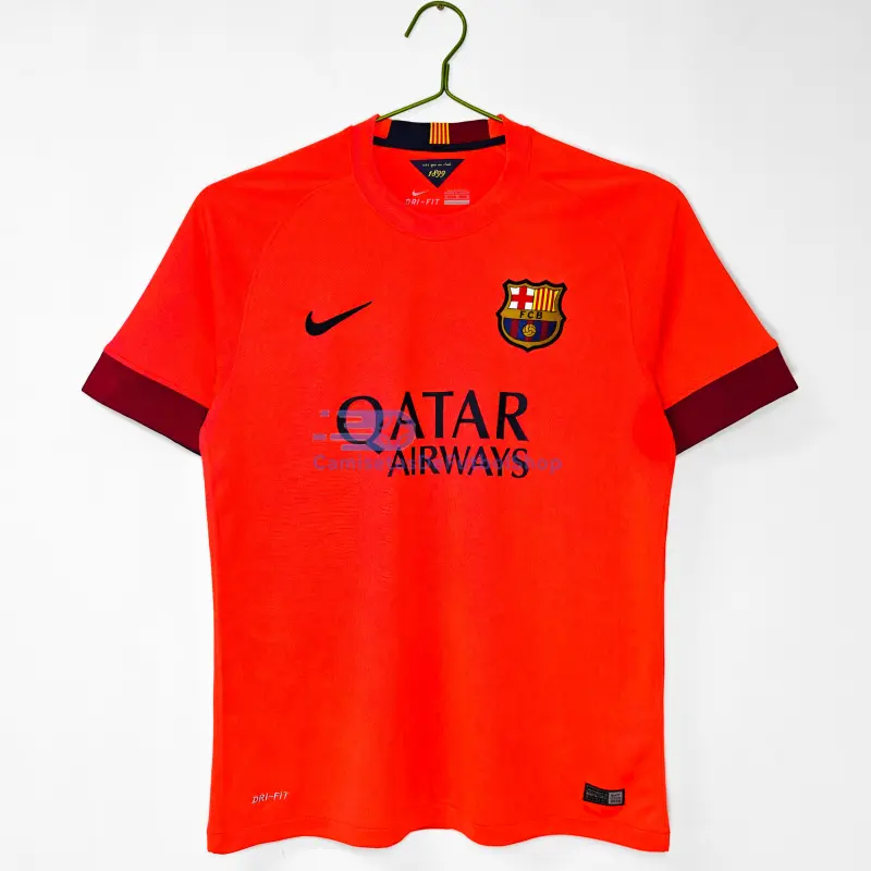 Camiseta Barcelona 2014/15 2ª Equipación Retro Naranja