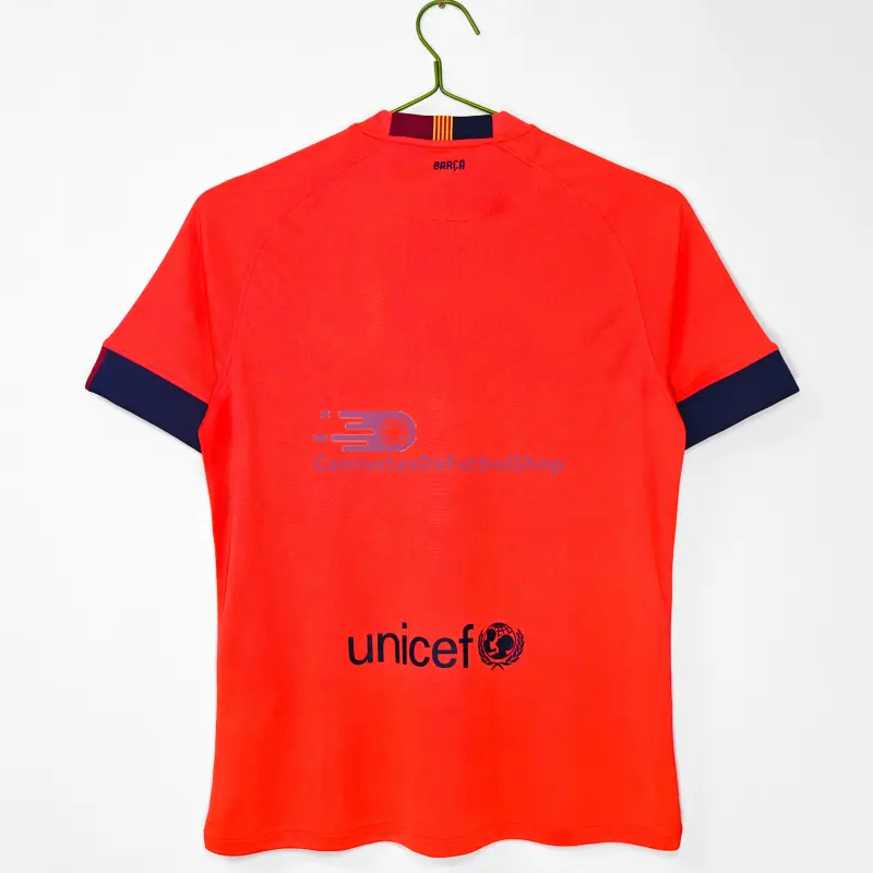 Camiseta Barcelona 2014/15 2ª Equipación Retro Naranja