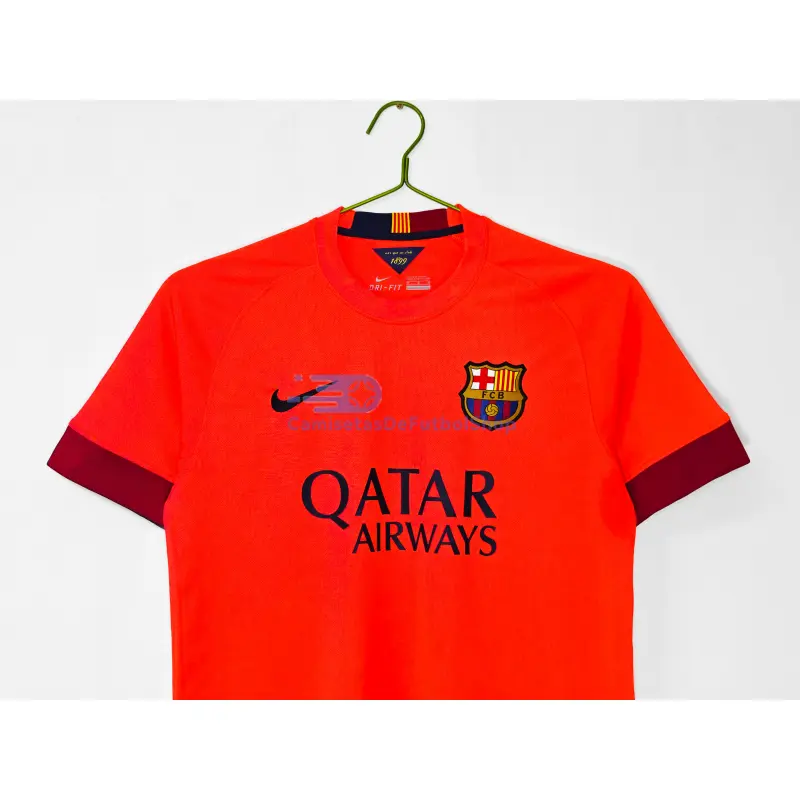 Camiseta Barcelona 2014/15 2ª Equipación Retro Naranja