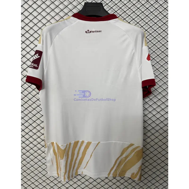 Camiseta Granada 2026/2027 3ª Equipación Blanco/Oro con Parche La Liga