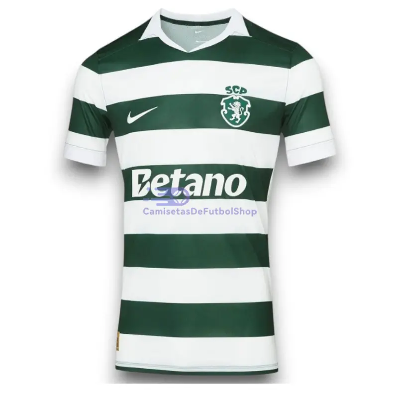 Camiseta Lisboa 2026/2027 1ª Equipación Verde/Blanco