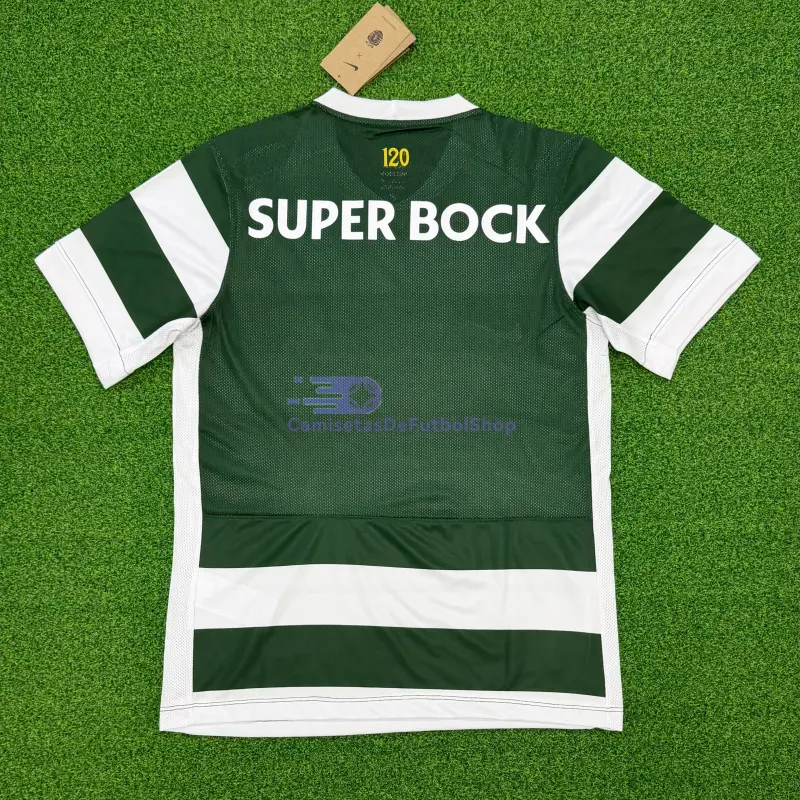 Camiseta Lisboa 2026/2027 1ª Equipación Verde/Blanco