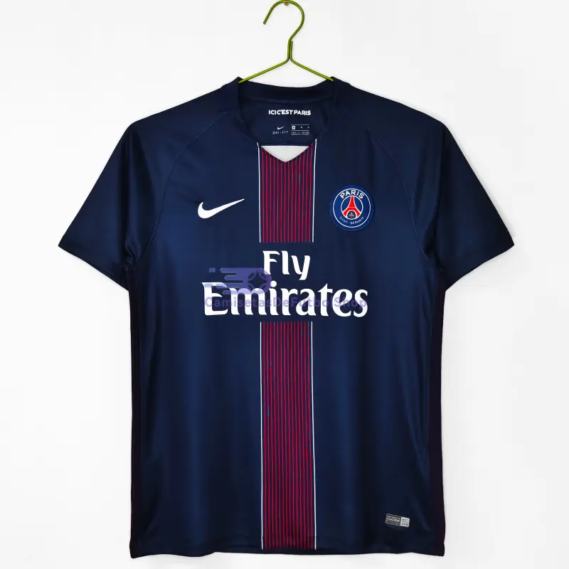 Camiseta PSG 2016/17 1ª Equipación Retro Azul Marino