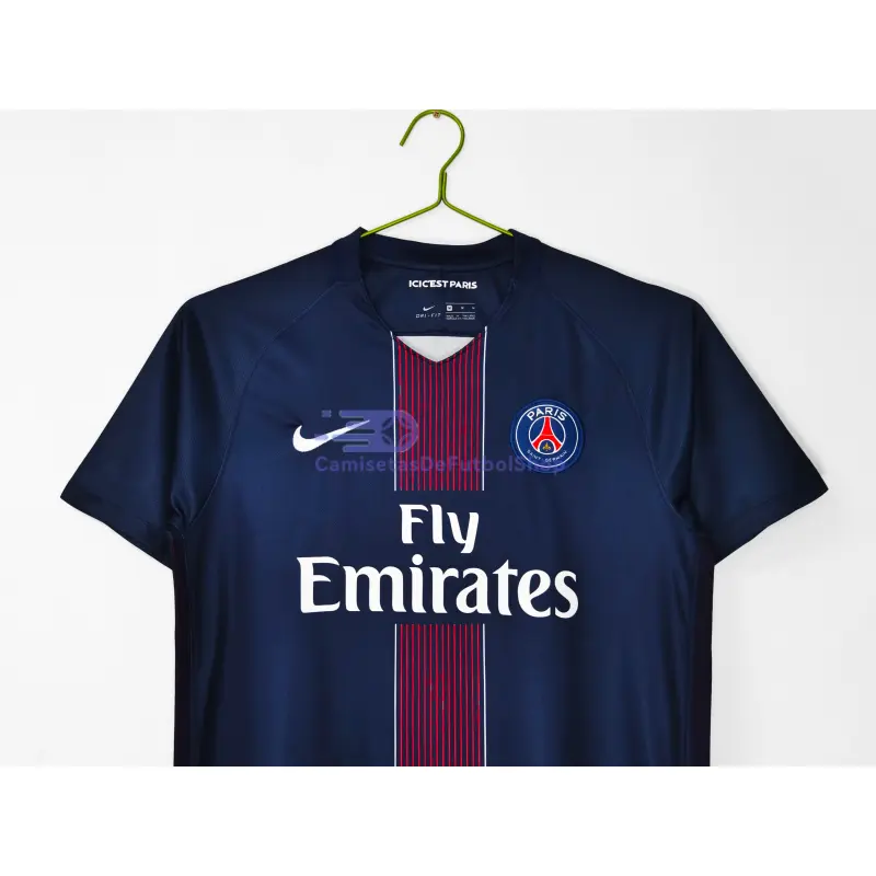Camiseta PSG 2016/17 1ª Equipación Retro Azul Marino