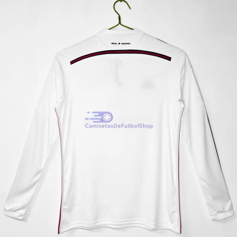 Camiseta Real Madrid 2014/15 1ª Equipación Retro ML Blanco