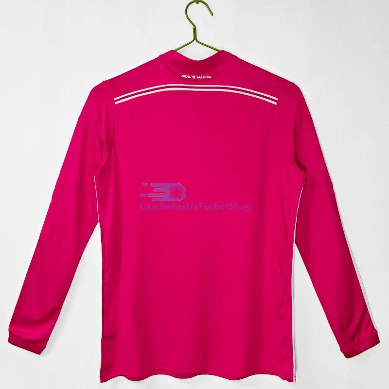 Camiseta Real Madrid 2014/15 2ª Equipación Retro ML Rosa