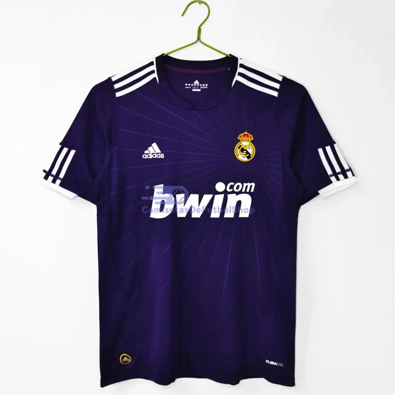 Camiseta Real Madrid 2010/11 3ª Equipación Retro Morado