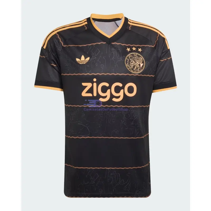 Camiseta Ajax 2026/2027 2ª Equipación Negro