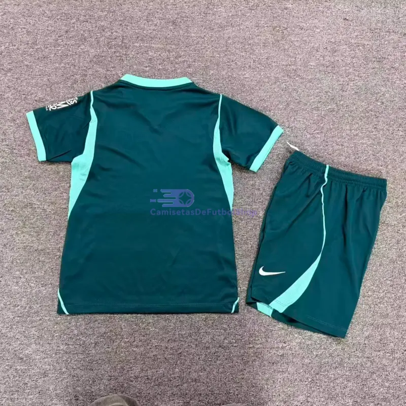 Camiseta Brighton 2026/2027 3ª Equipación Verde Oscuro Niño Kit