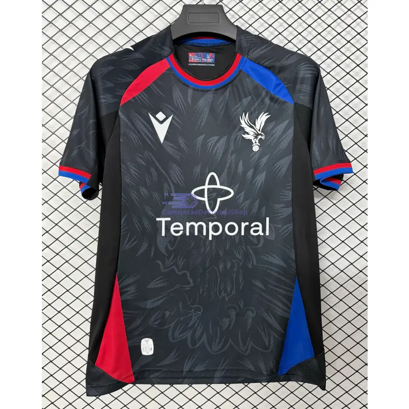 Camiseta Crystal Palace FC 2026/2027 2ª Equipación Negro