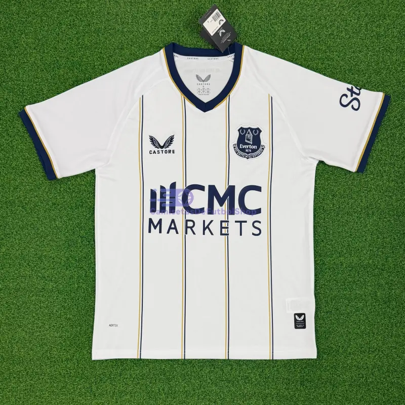 Camiseta Everton FC 2026/2027 2ª Equipación Blanco
