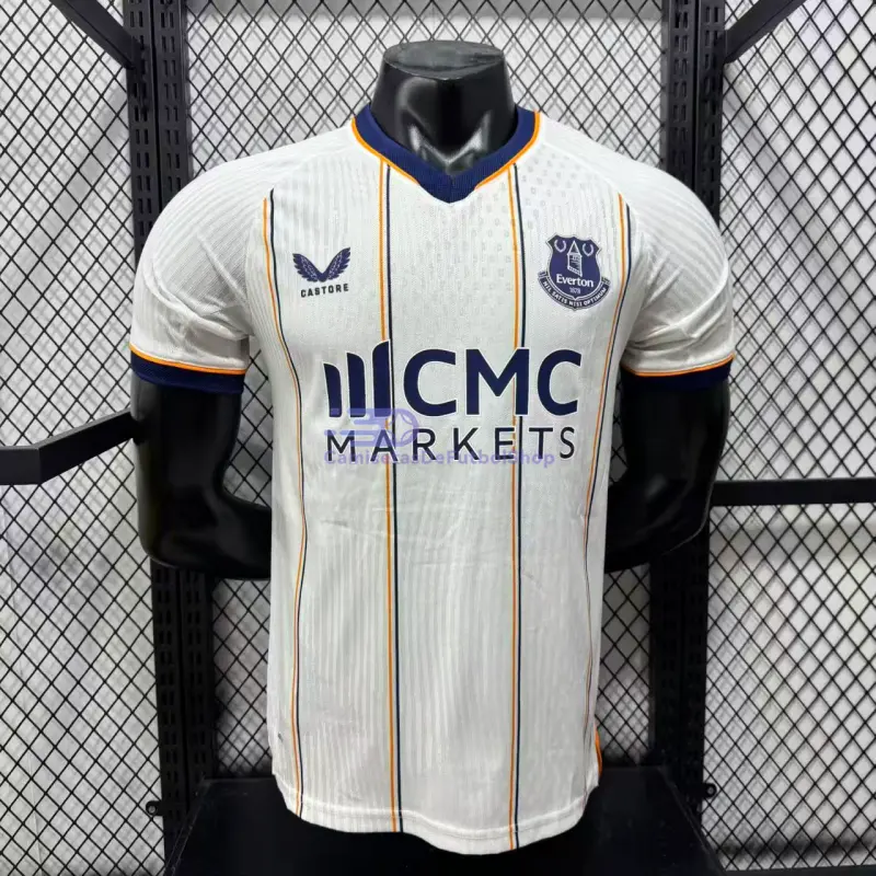 Camiseta Everton FC 2026/2027 2ª Equipación Blanco (EDICIÓN JUGADOR)