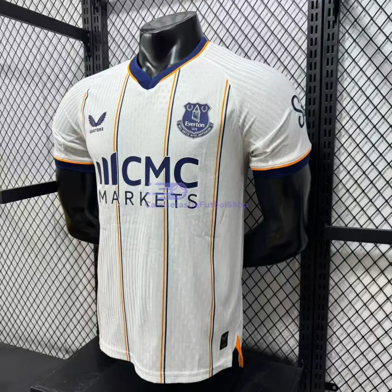 Camiseta Everton FC 2026/2027 2ª Equipación Blanco (EDICIÓN JUGADOR)