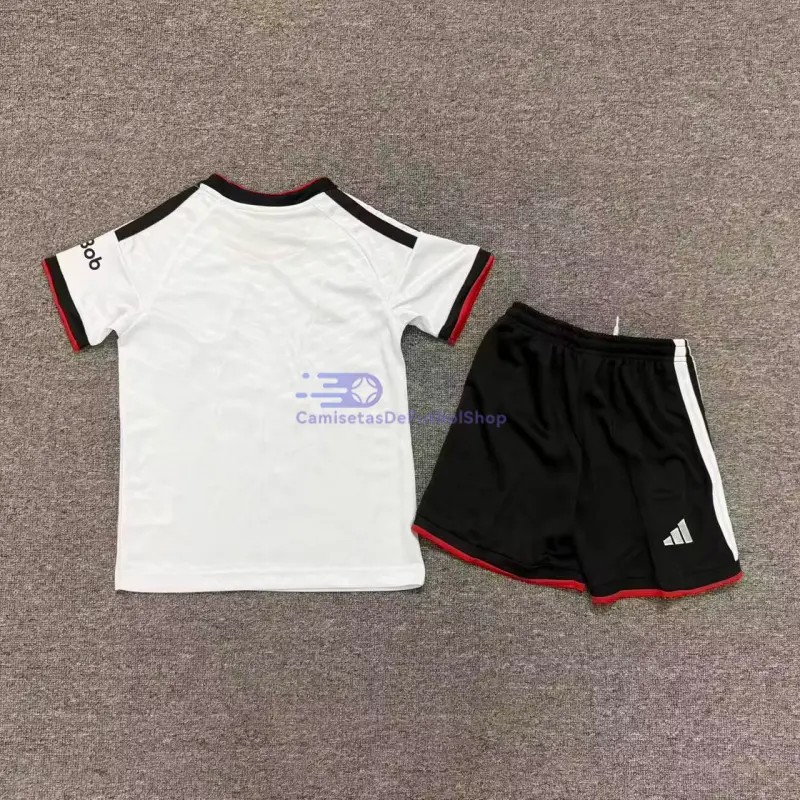 Camiseta Fulham F.C 2026/2027 1ª Equipación Blanco Niño Kit