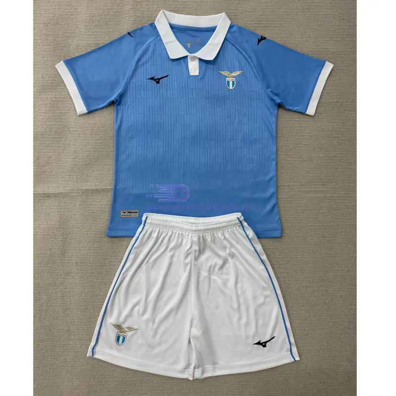 Camiseta Lazio 2026/2027 1ª Equipación Azul Niño Kit