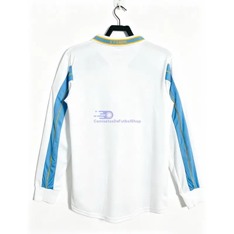 Camiseta Lazio 2ª Equipación 2000/2001 Retro ML Blanco/Azul
