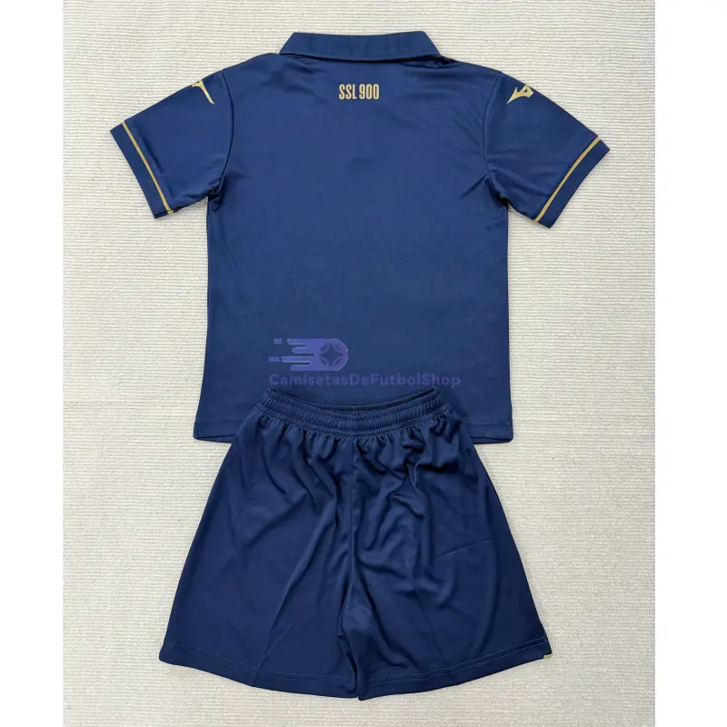 Camiseta Lazio 2026/2027 3ª Equipación Azul Marino Niño Kit