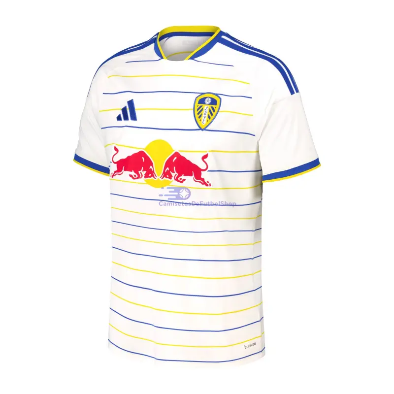 Camiseta Leeds United 2026/2027 1ª Equipación Blanco/Amarillo/Azul