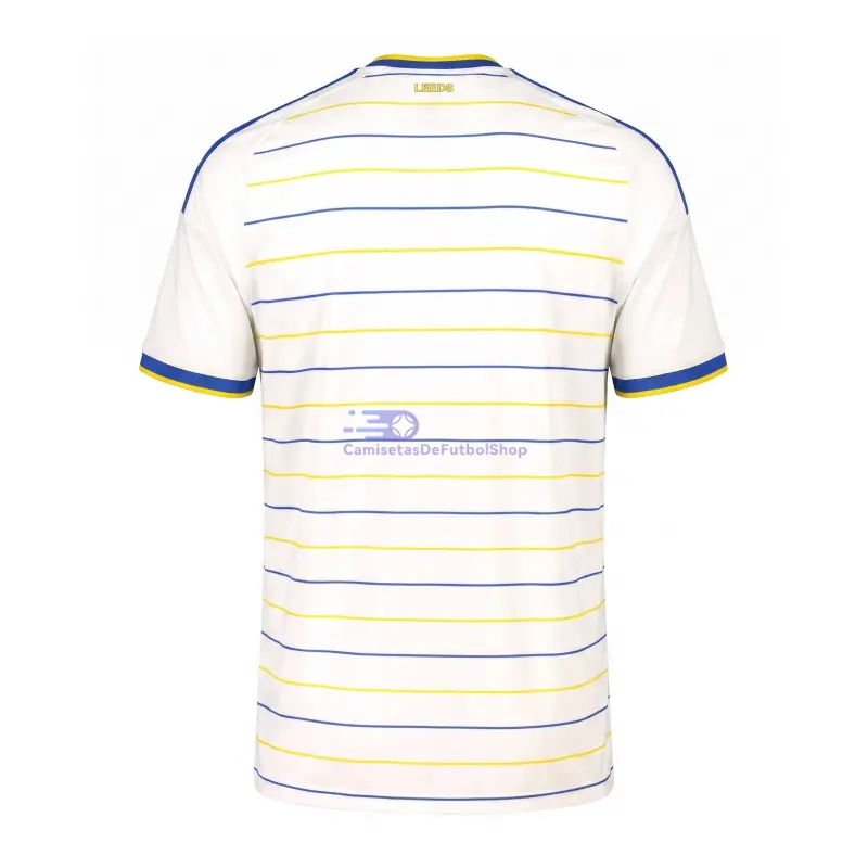 Camiseta Leeds United 2026/2027 1ª Equipación Blanco/Amarillo/Azul