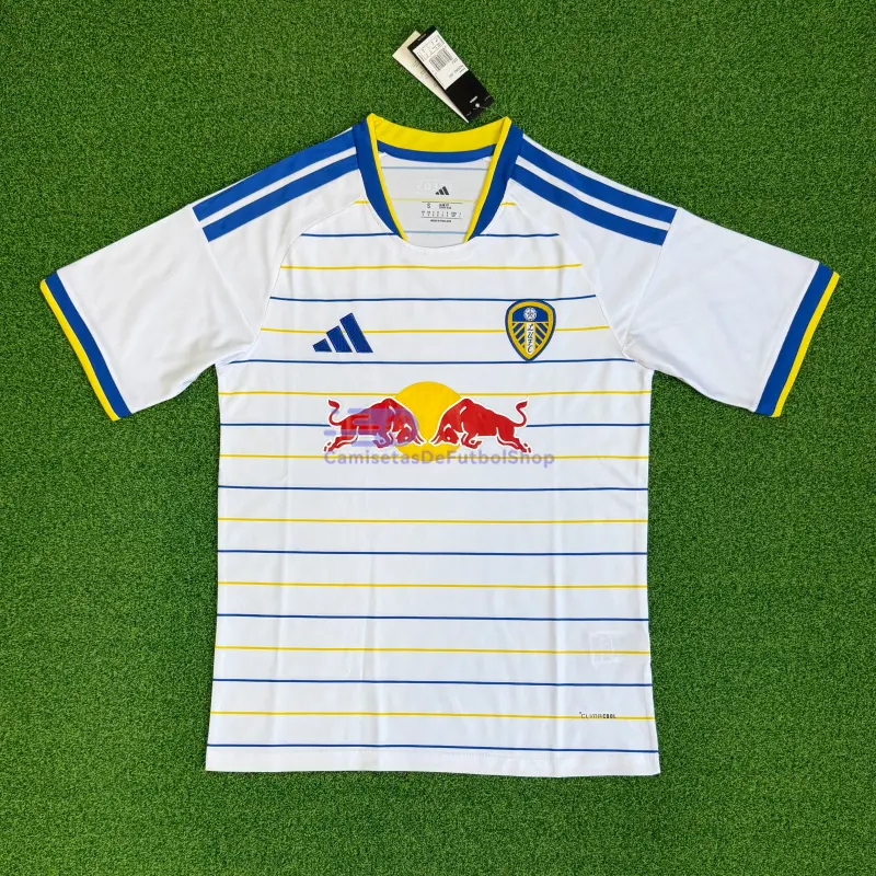 Camiseta Leeds United 2026/2027 1ª Equipación Blanco/Amarillo/Azul