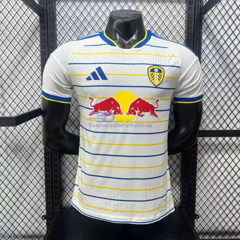Camiseta Leeds United 2026/2027 1ª Equipación Blanco/Amarillo/Azul (EDICIÓN JUGADOR)