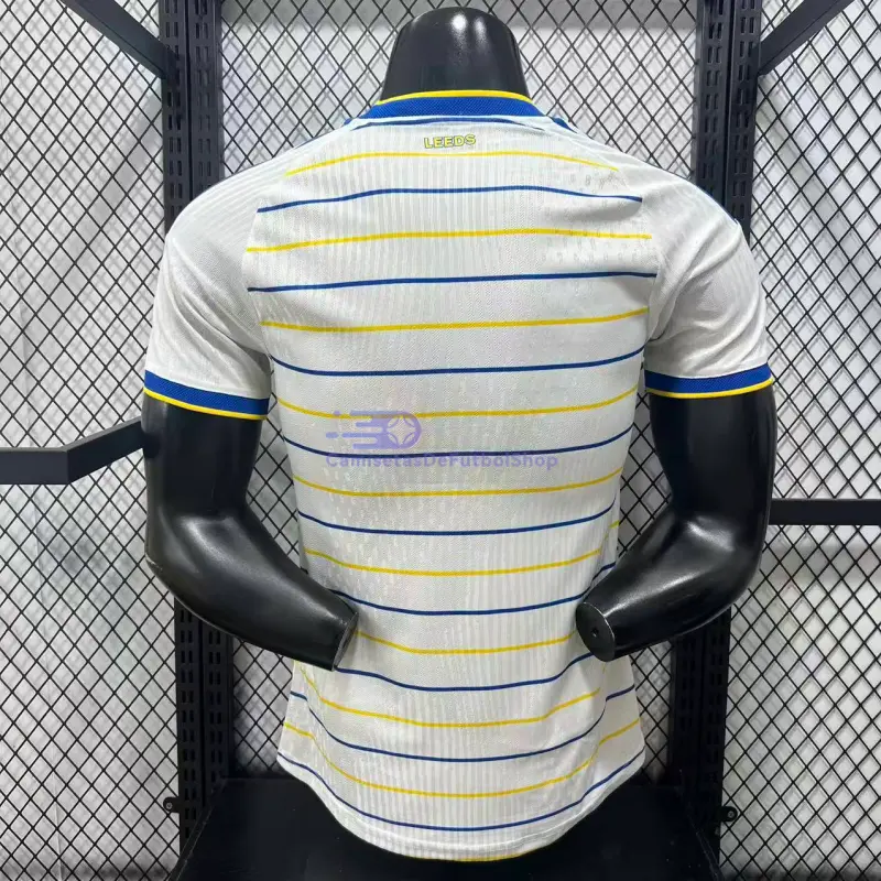 Camiseta Leeds United 2026/2027 1ª Equipación Blanco/Amarillo/Azul (EDICIÓN JUGADOR)