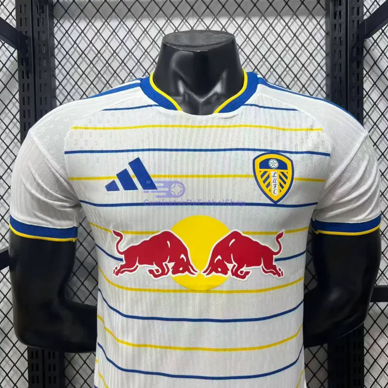 Camiseta Leeds United 2026/2027 1ª Equipación Blanco/Amarillo/Azul (EDICIÓN JUGADOR)