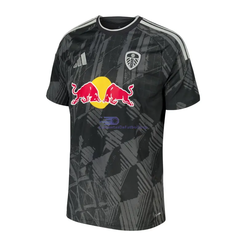 Camiseta Leeds United 2026/2027 3ª Equipación Negro/Gris