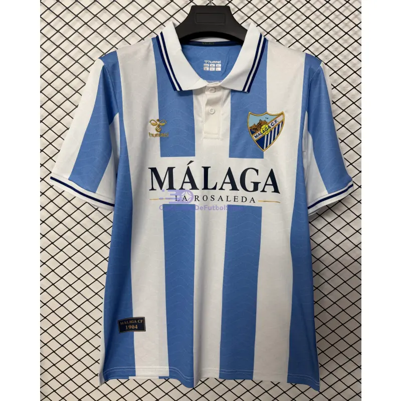 Camiseta Málaga CF 2026/2027 Eleven Archive Retro Azul/Blanco