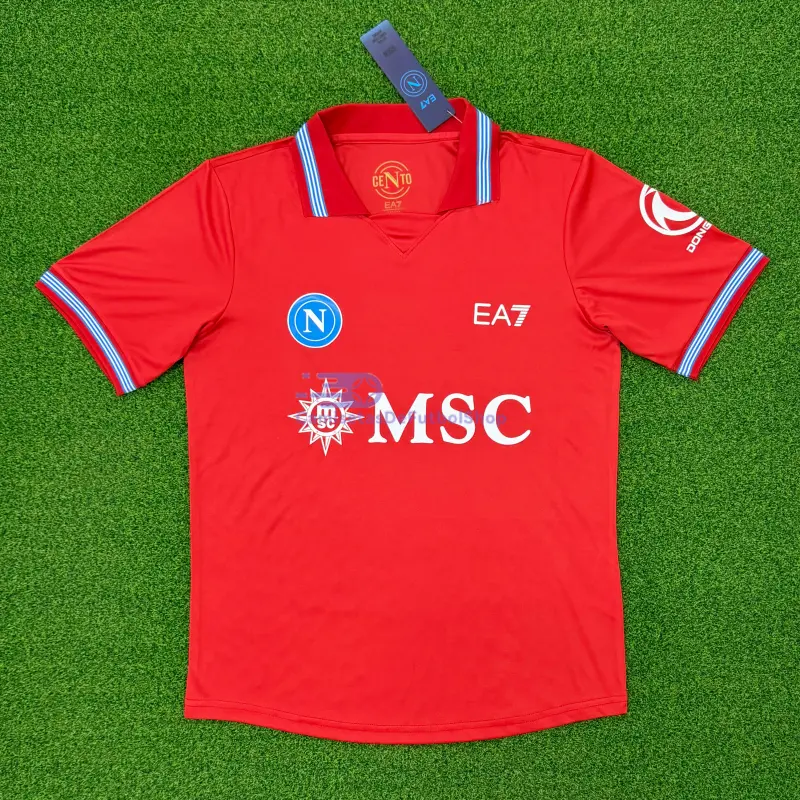 Camiseta Napoli 2026/2027 3ª Equipación Rojo