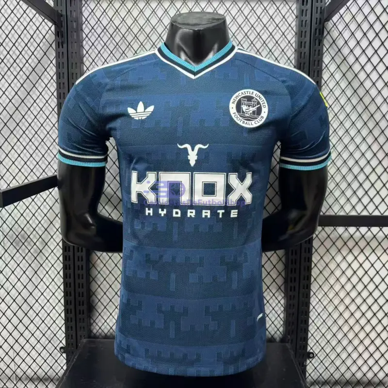 Camiseta Newcastle United 2026/2027 2ª Equipación Azul Marino (EDICIÓN JUGADOR)